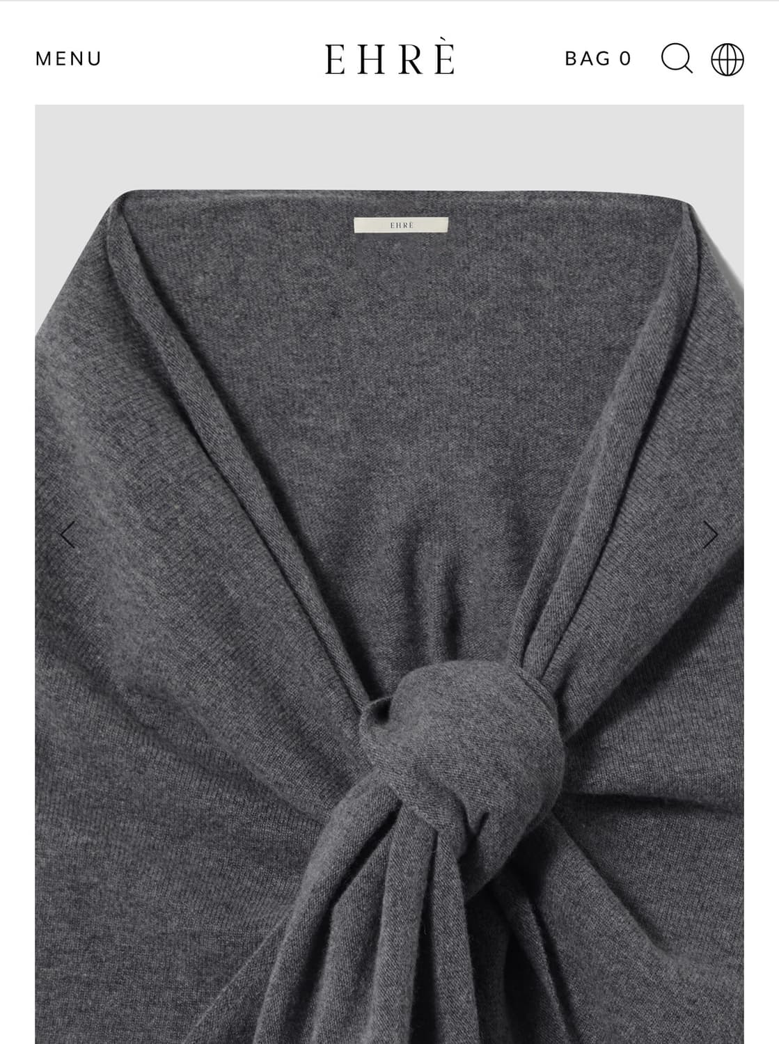 ehre 에레 캐시미어 머플러 상품이미지2