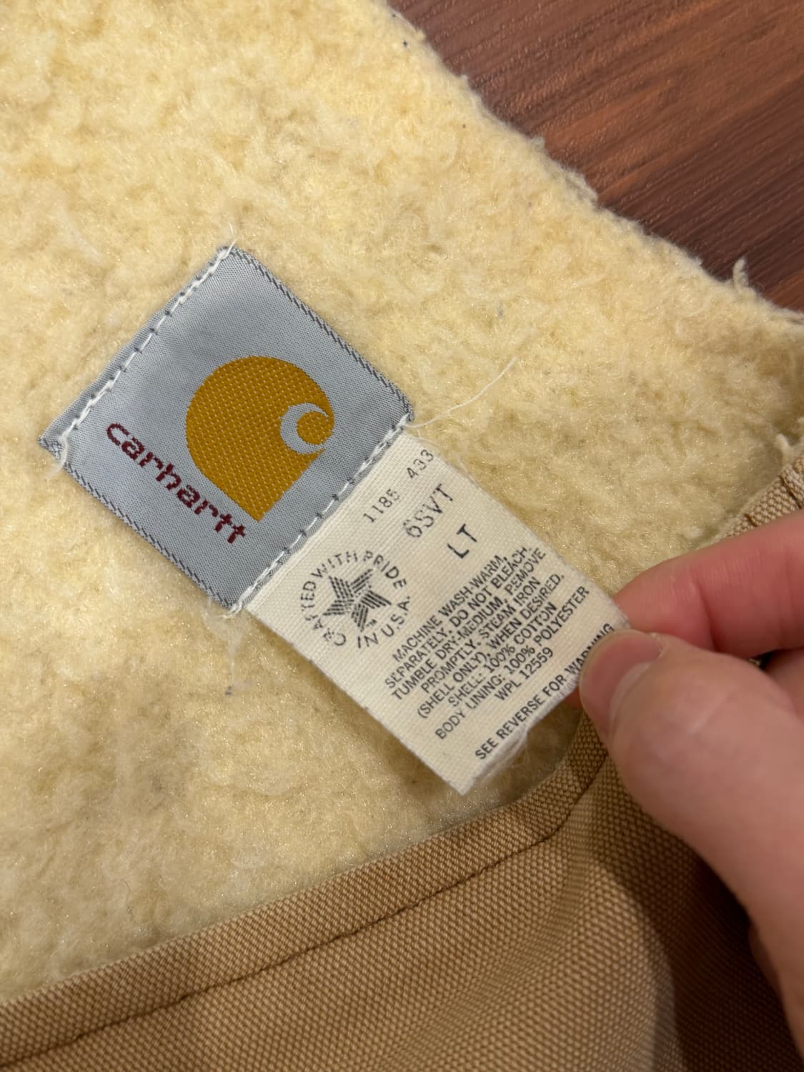 80s Carhartt 칼하트 덕 캔버스 워크 베스트 (USA) 상품이미지10