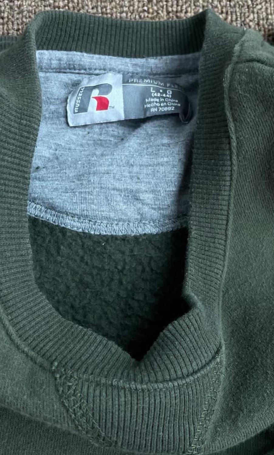 Vintage Russell Athletic crewneck러셀 맨투맨 상품이미지5
