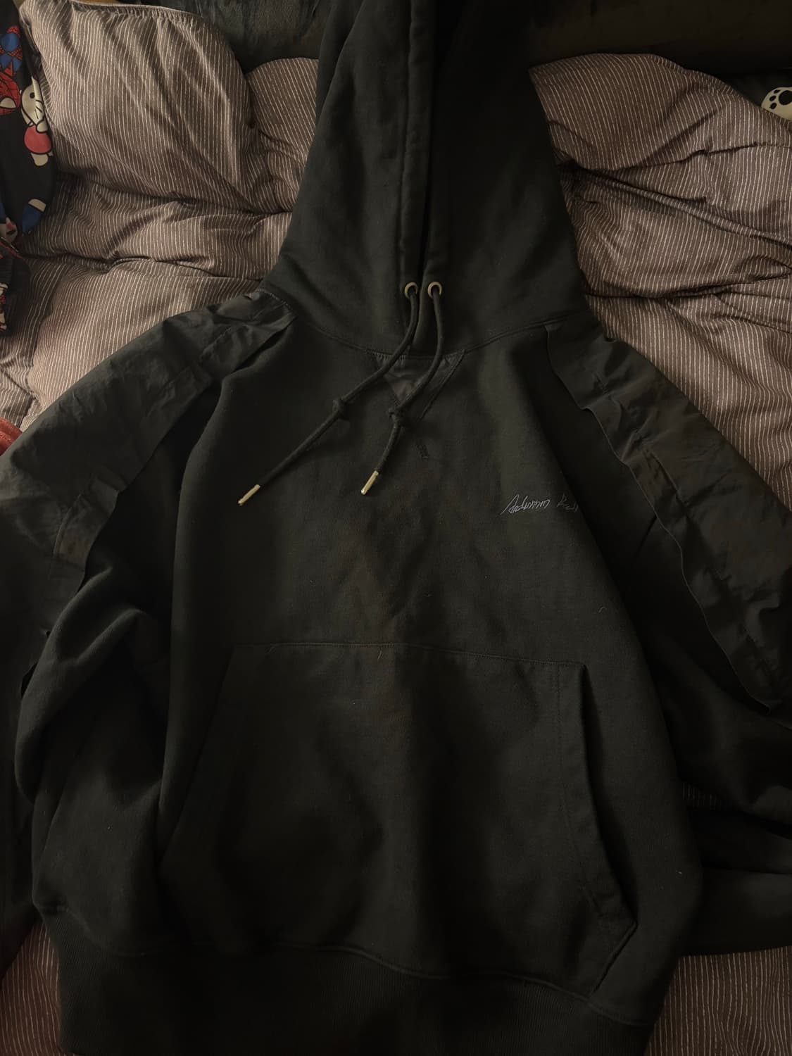 앤더슨벨 랭글런 크롭 후디 L 상품이미지1