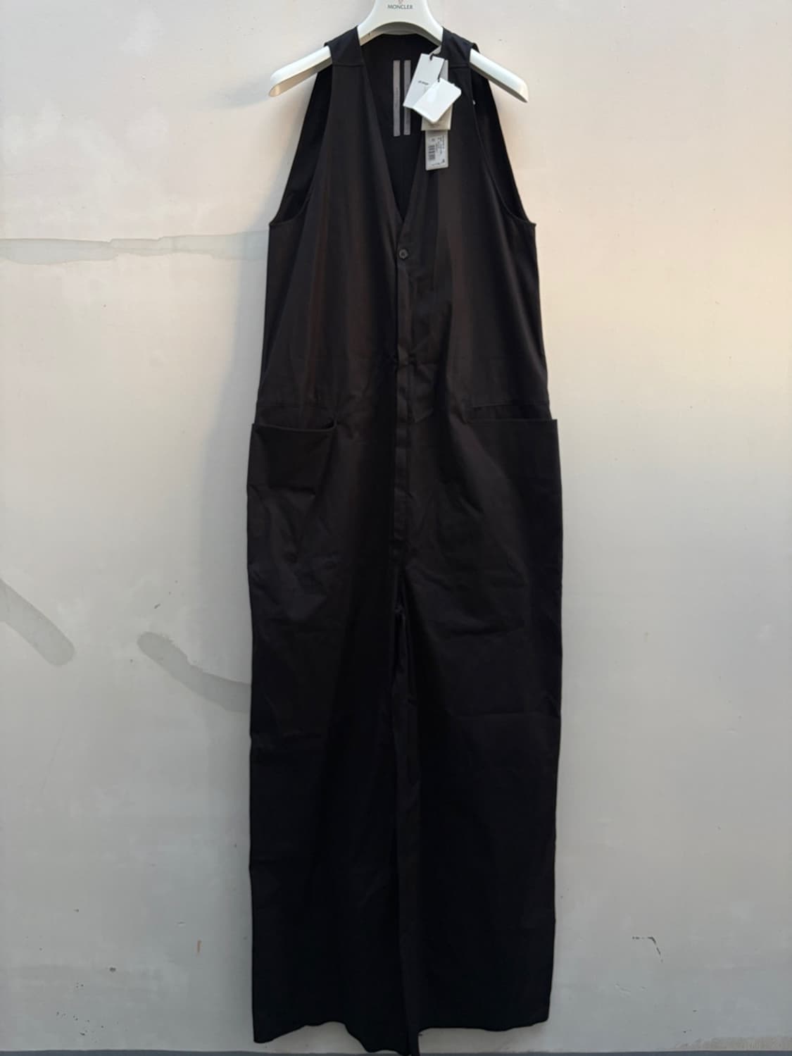 릭오웬스 17ss 글리터 점프수트 오버롤즈 올인원 다크쉐도우 RICK O 상품이미지1