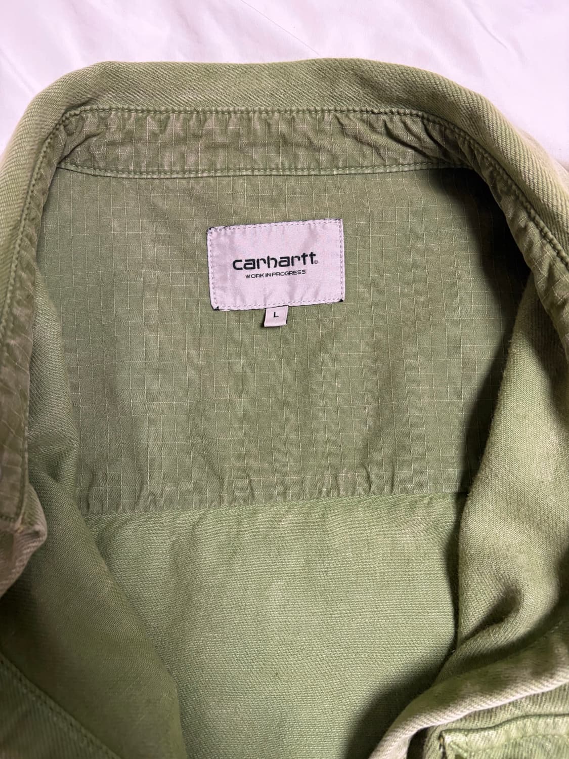 칼하트 wip 그린 셔츠 자켓 L 상품이미지6