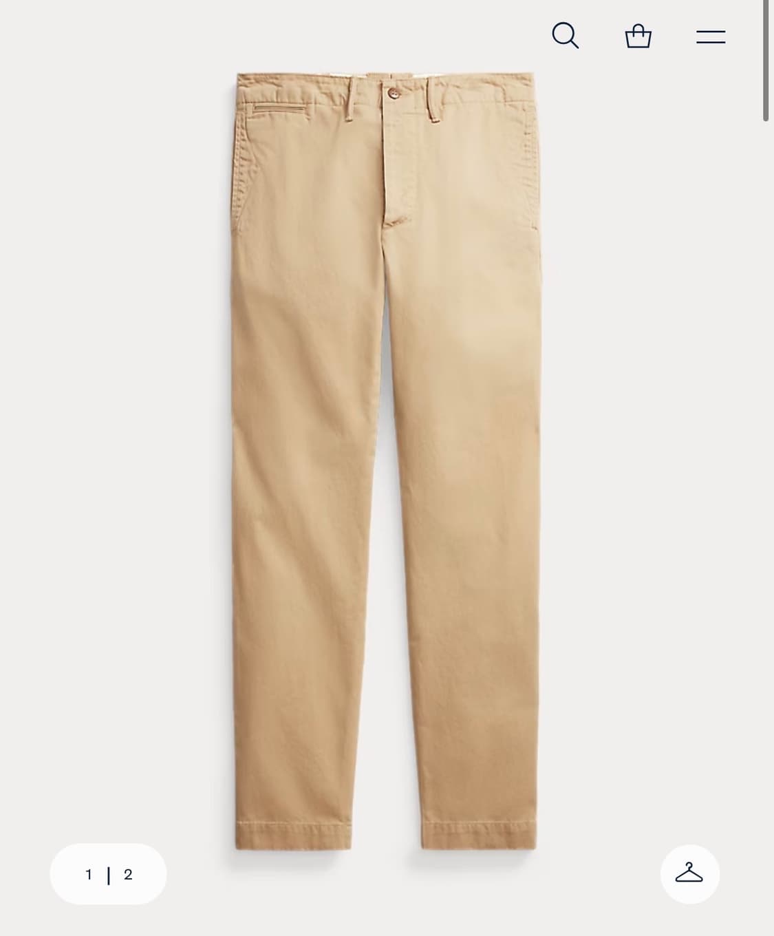 RRL 오피서 치노팬츠 카키 31x32 상품이미지1