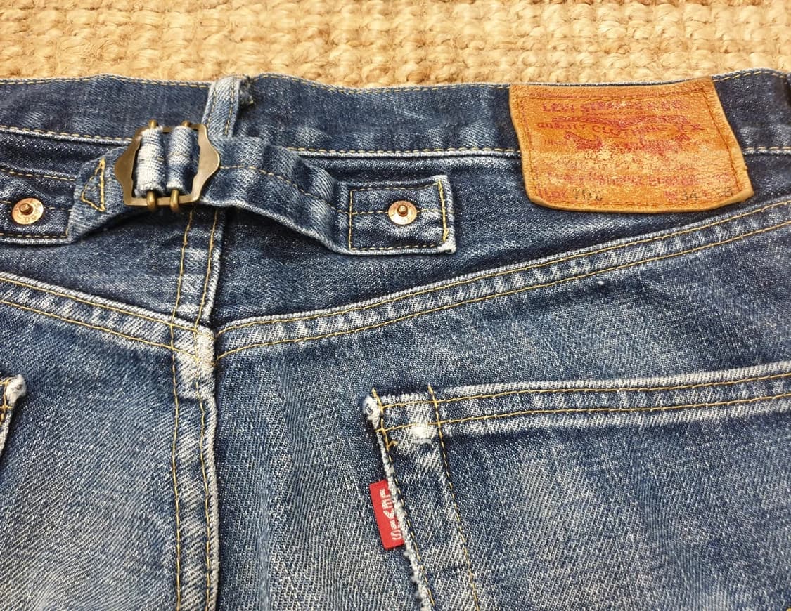 90s LEVIS 702 신치백 셀비지 데님 상품이미지6