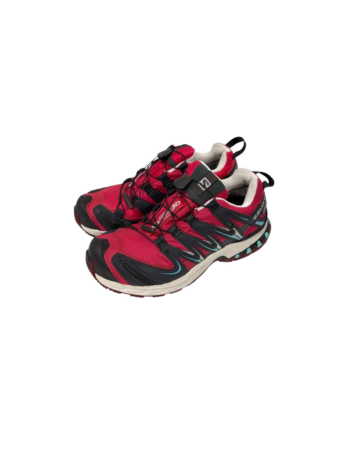 살로몬 핑크레드 트레킹화 235 상품이미지3