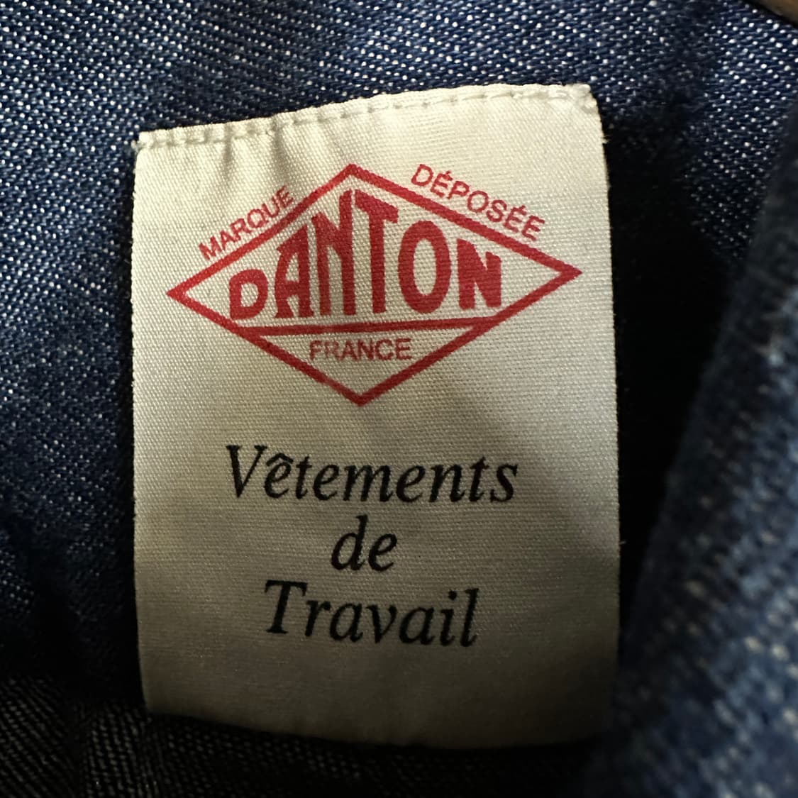 단톤 데님 셔츠 상품이미지4