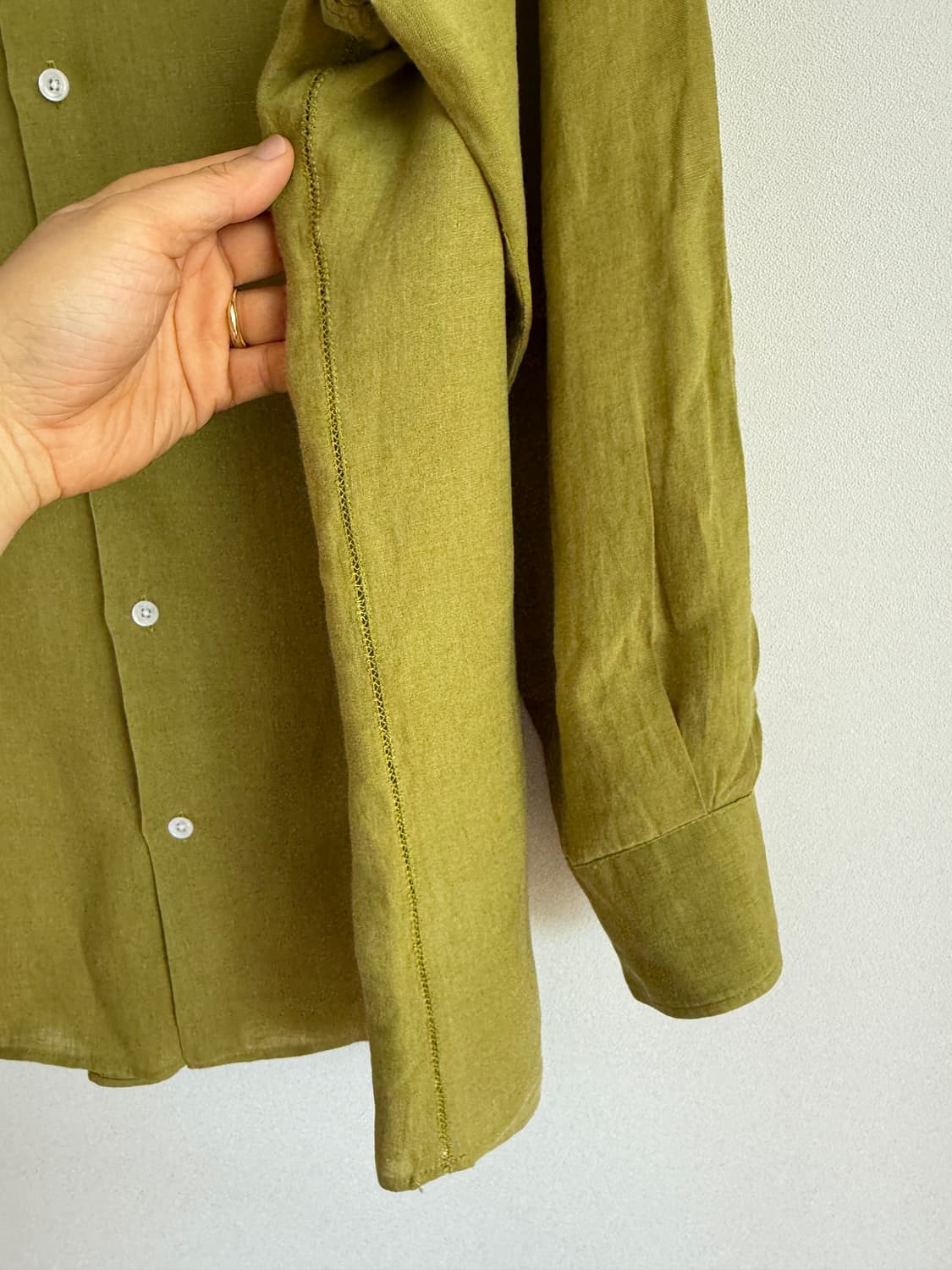 에르메스(HERMES) 린넨 셔츠(FRANCE) 상품이미지5