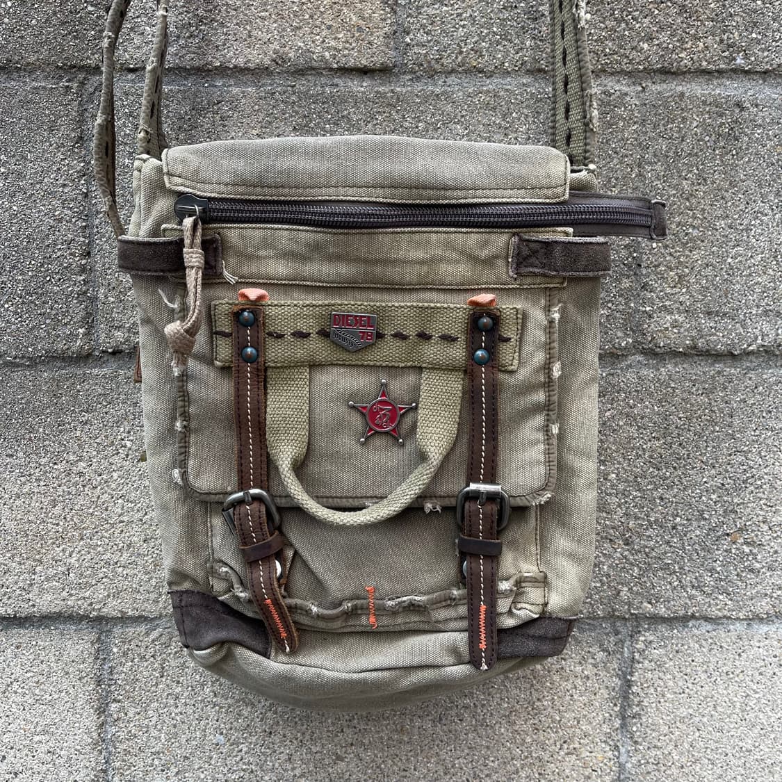 [OS] DIESEL 빈티지 밀리터리 크로스백 님여 상품이미지2