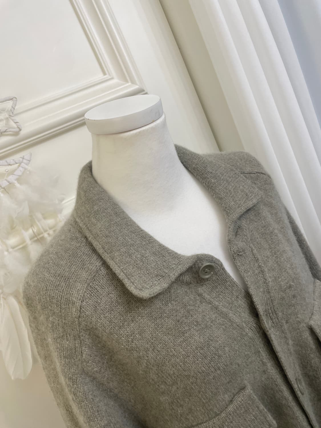 khaki pocket point basic sweater(size-M) 상품이미지7