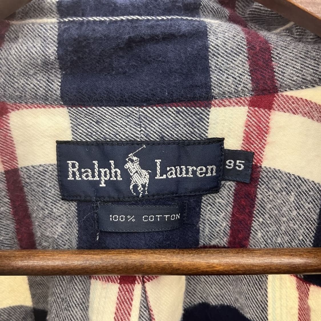 폴로 랄프로렌 빈티지 컨트리 파머 타탄 체크 셔츠 95 C10587 상품이미지5