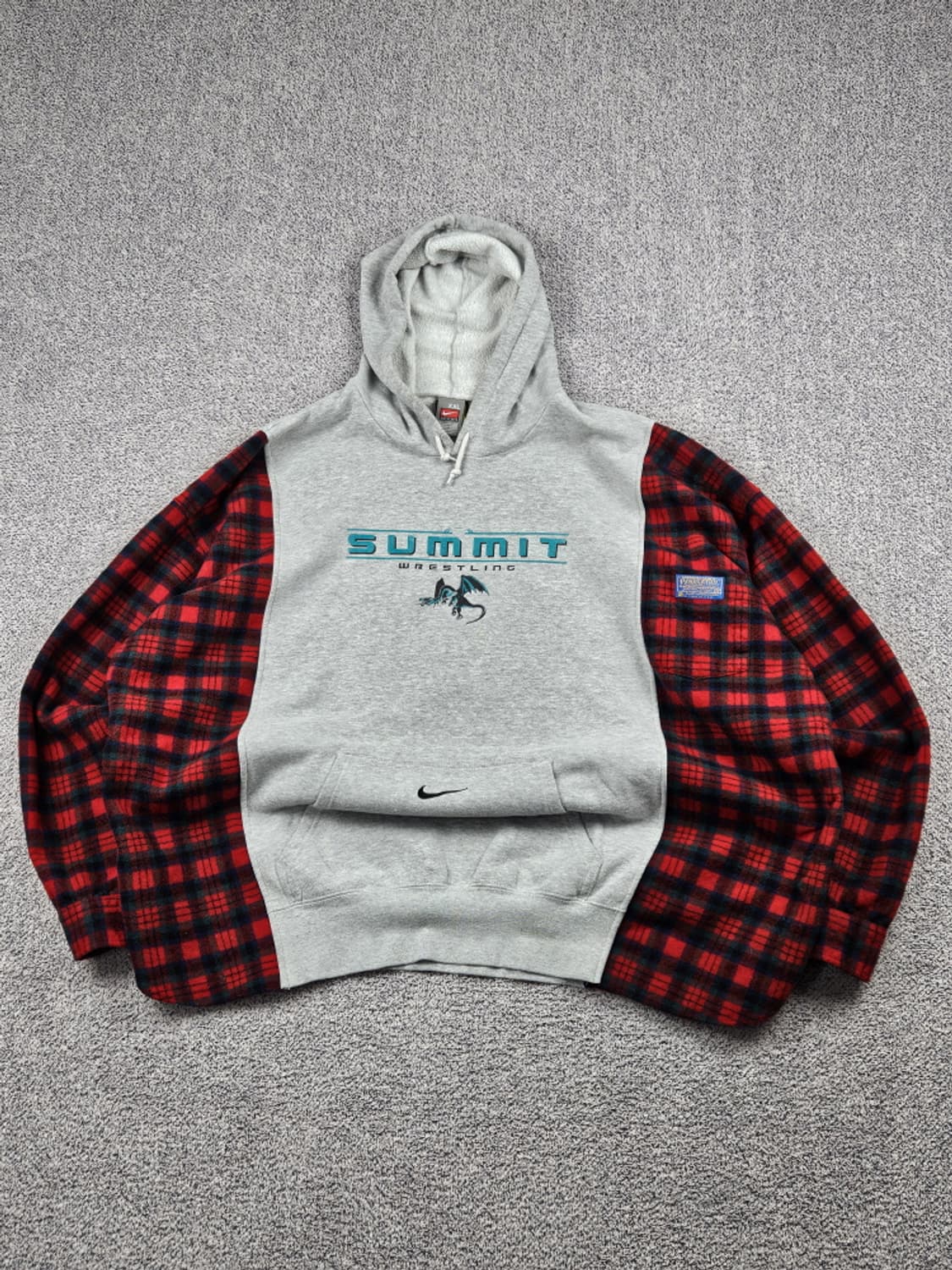 레이어컷 믹스드 나이키X펜들턴 커스텀 후디 (상세설명참조) / 10223 상품이미지1