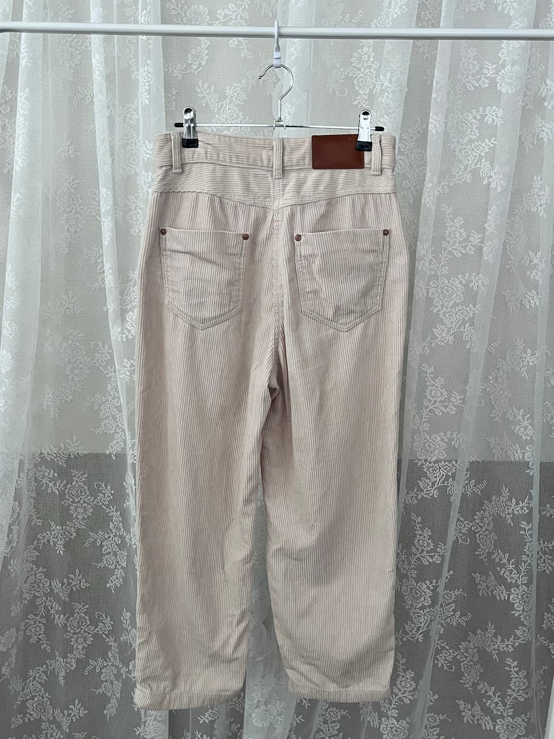 36) 럭키슈에뜨 코듀로이 팬츠 아이보리 상품이미지2