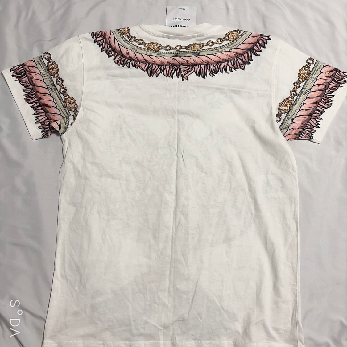 모스키노 화이트 프린팅 반팔 티셔츠 상품이미지7