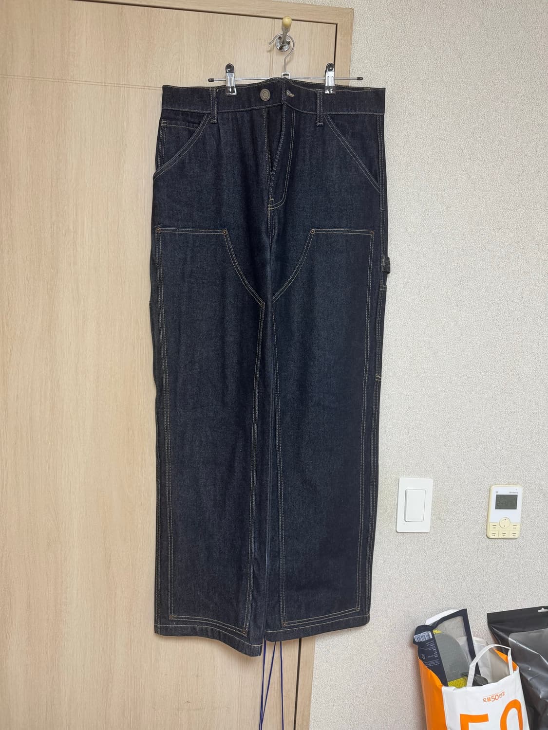 엑스트라오디너리 DOUBLE KNEE DENIM RAW DENIM L 상품이미지2