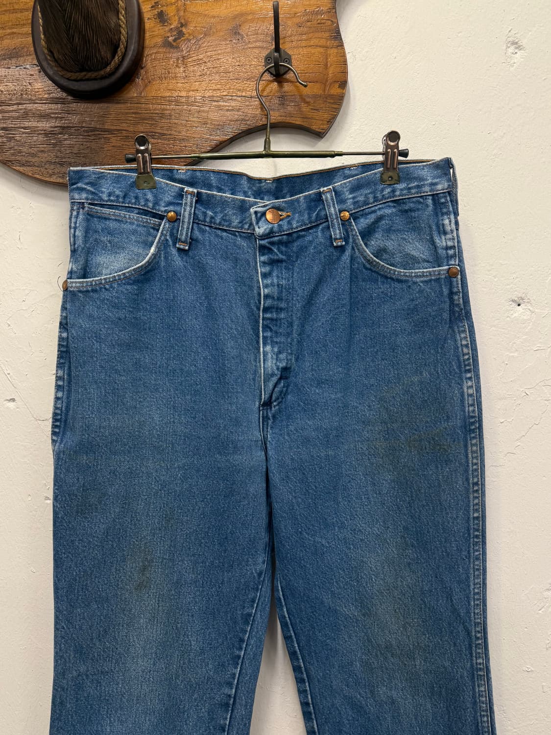 32) 90s USA Wrangler Straight Jeans 상품이미지6