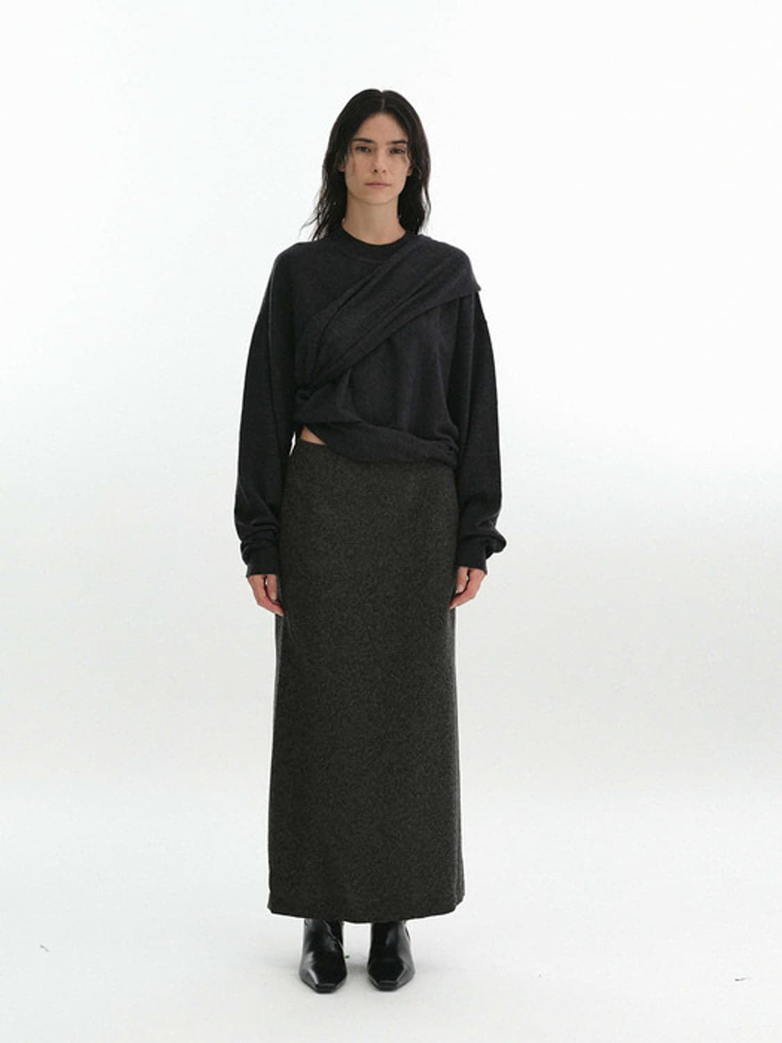 REPOS 리포스 Maxi Jacquard Skirt 맥시 자카드 스커트 상품이미지2