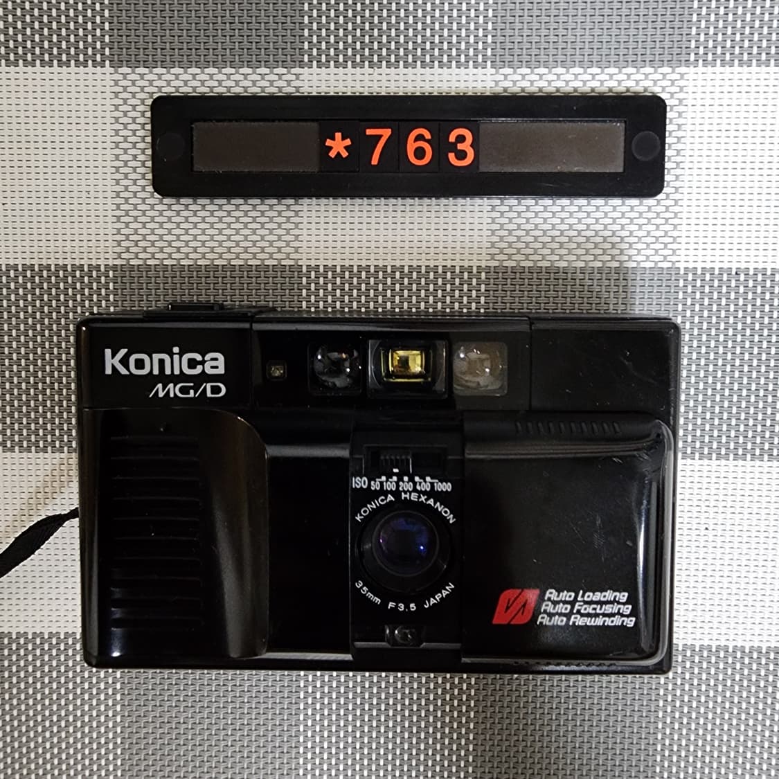 코니카 MG-D 데이터백 필름카메라 상품이미지1