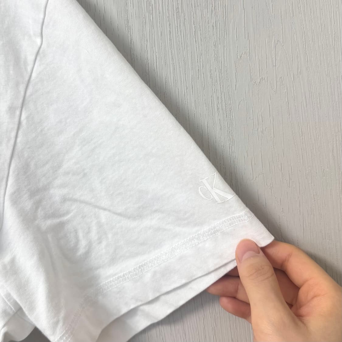 (L) 캘빈클라인 로고 반팔 상품이미지3