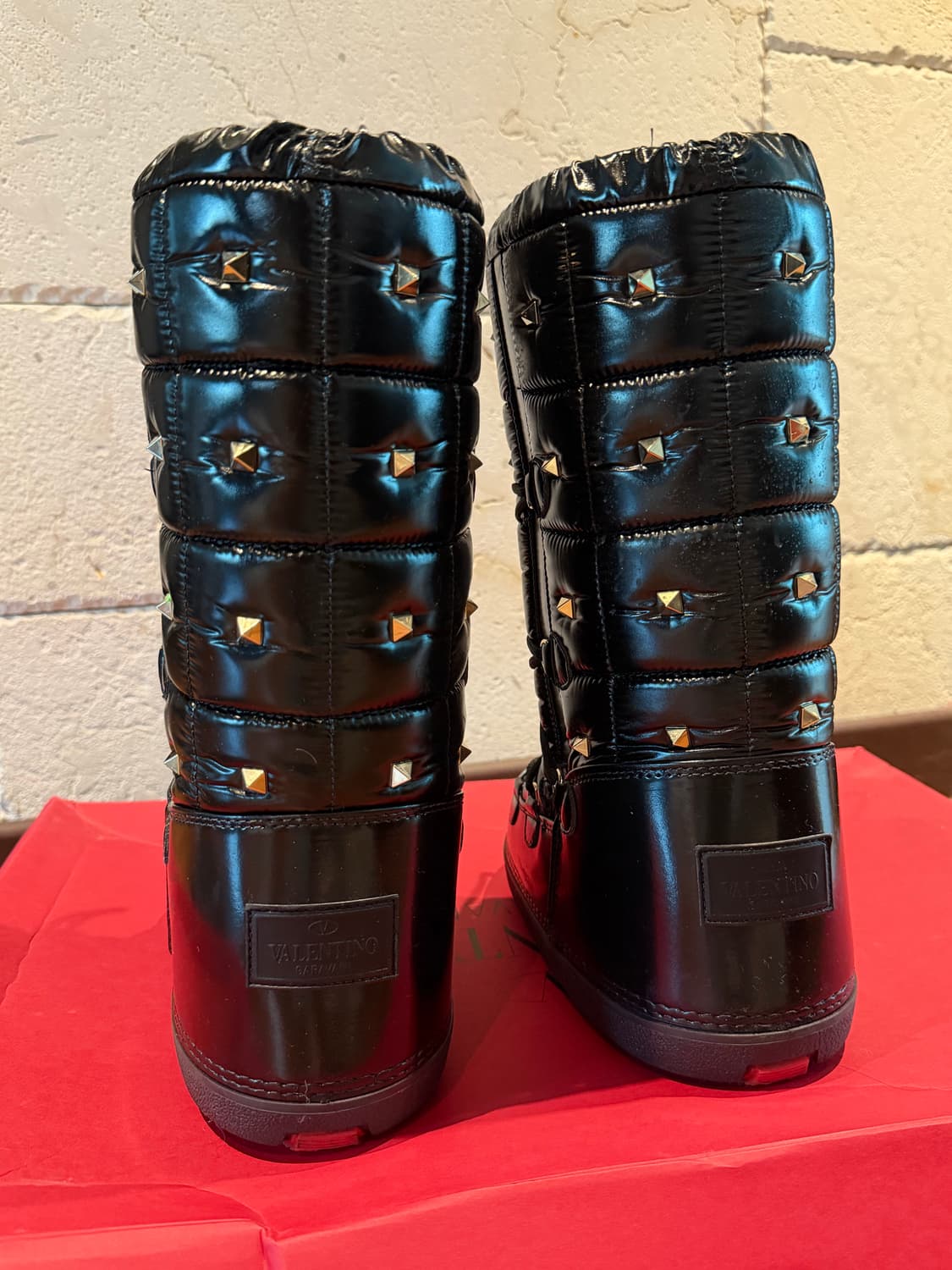 Valentino 스터드 문 부츠 37 / (박스,더스트백포함) 상품이미지3