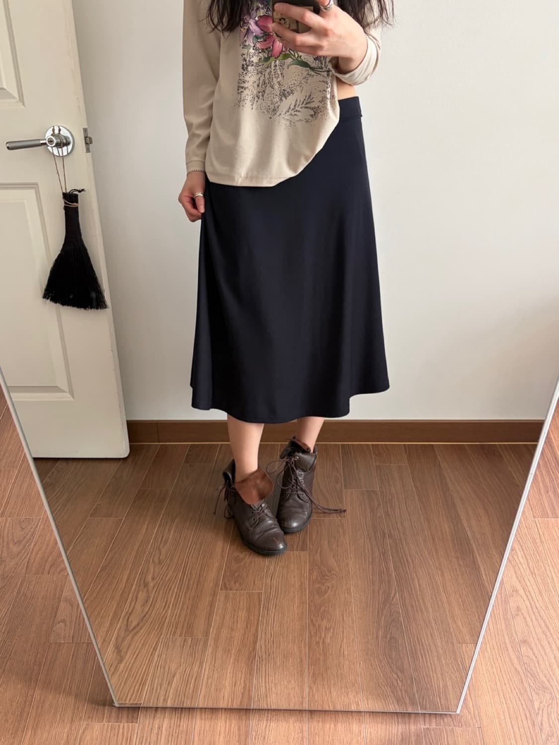 poly | rayon blend skirt 상품이미지5