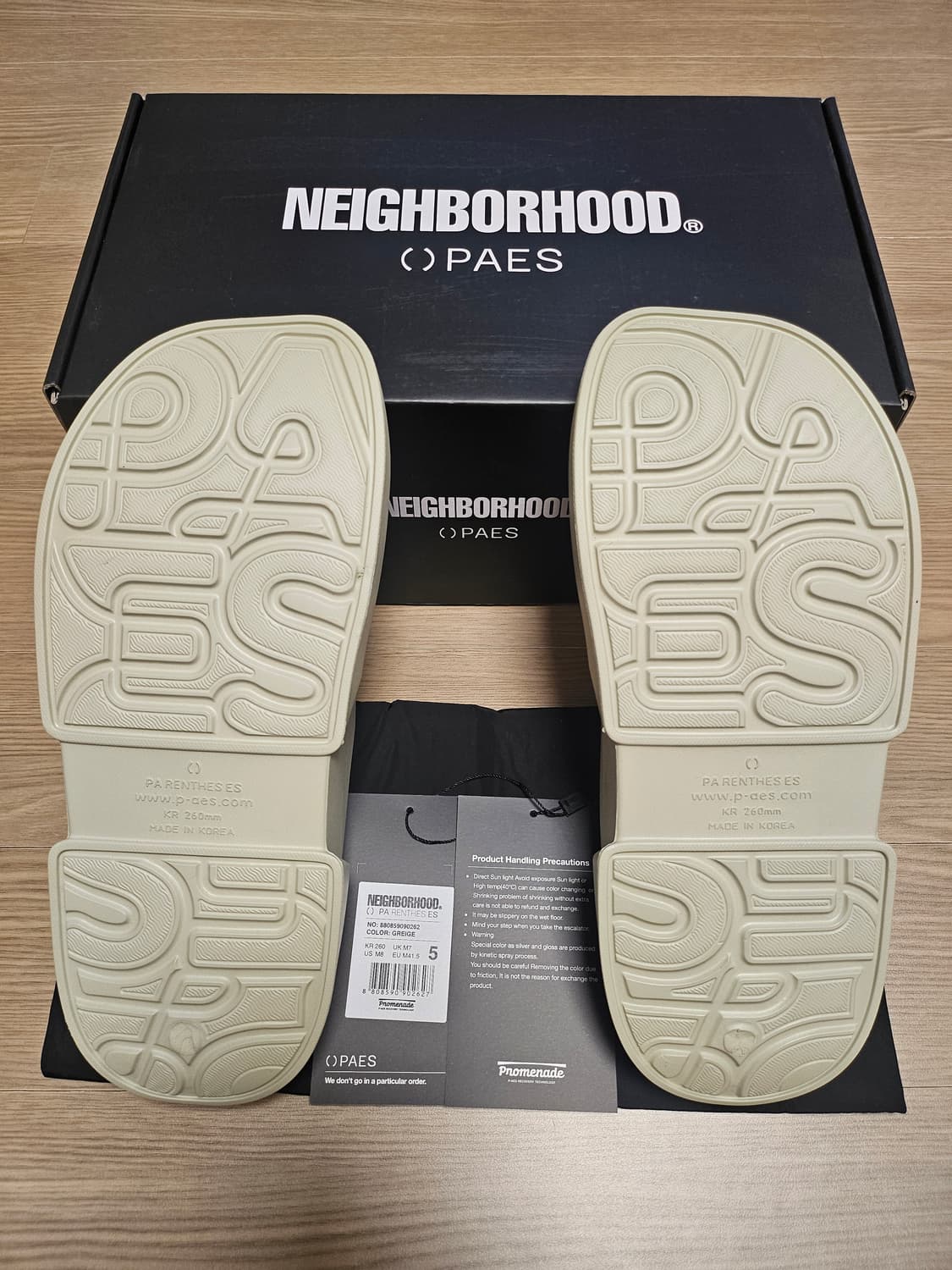 네이버후드 페이즈 슬리퍼 상품이미지2