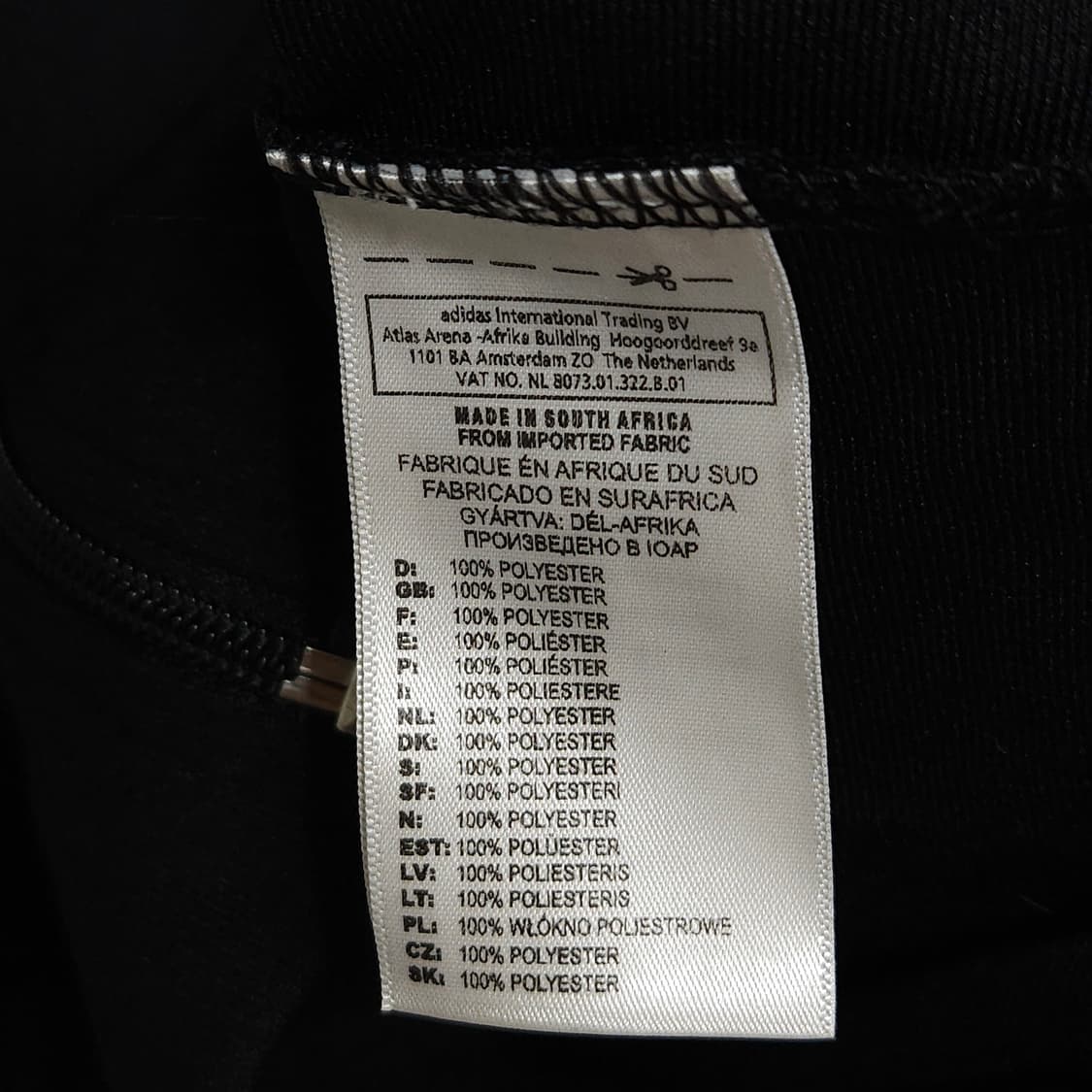 44~55)ADIDAS 아디다스 트레포일 블랙 져지 자켓 상품이미지6