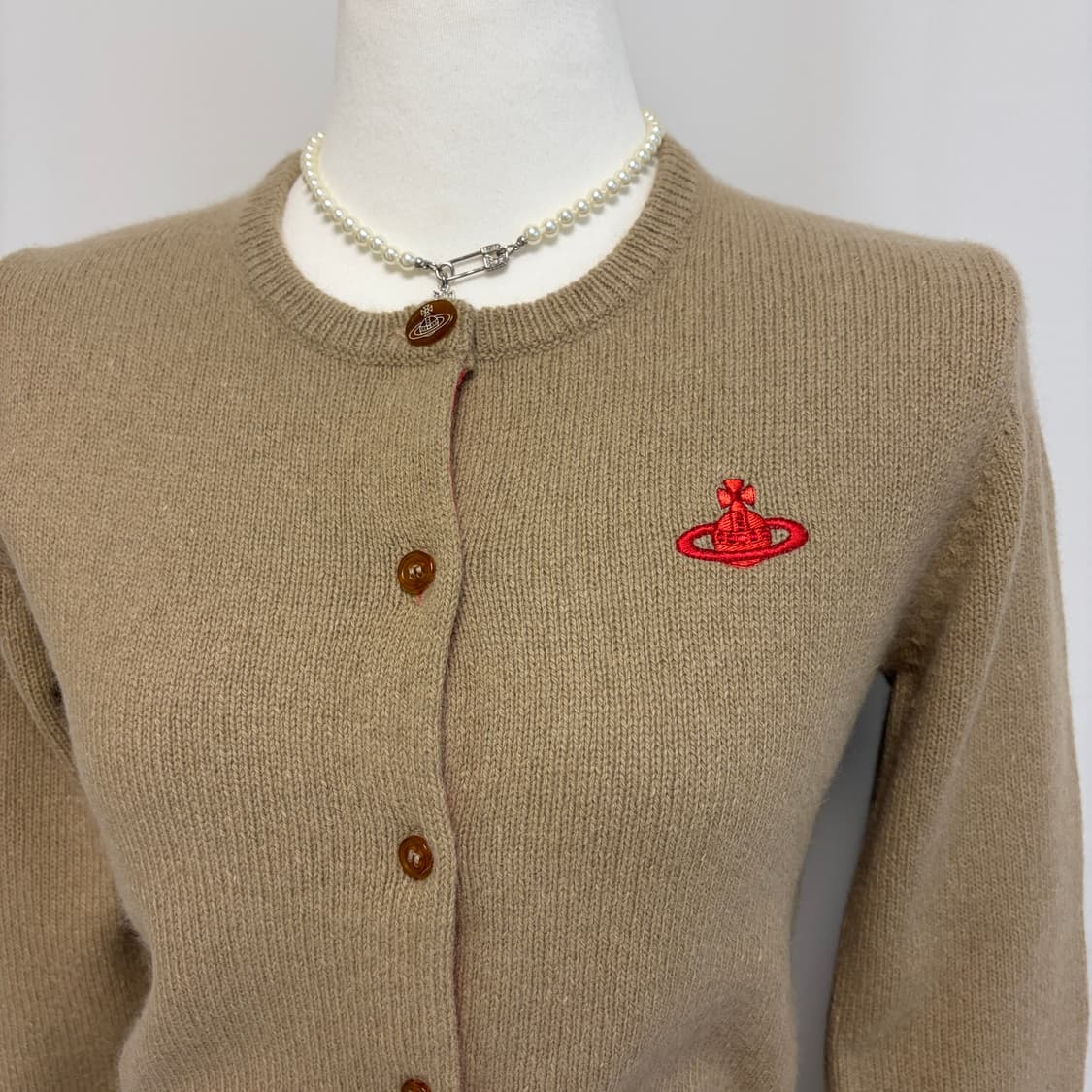 비비안웨스트우드 앙고라 울 가디건 상품이미지4