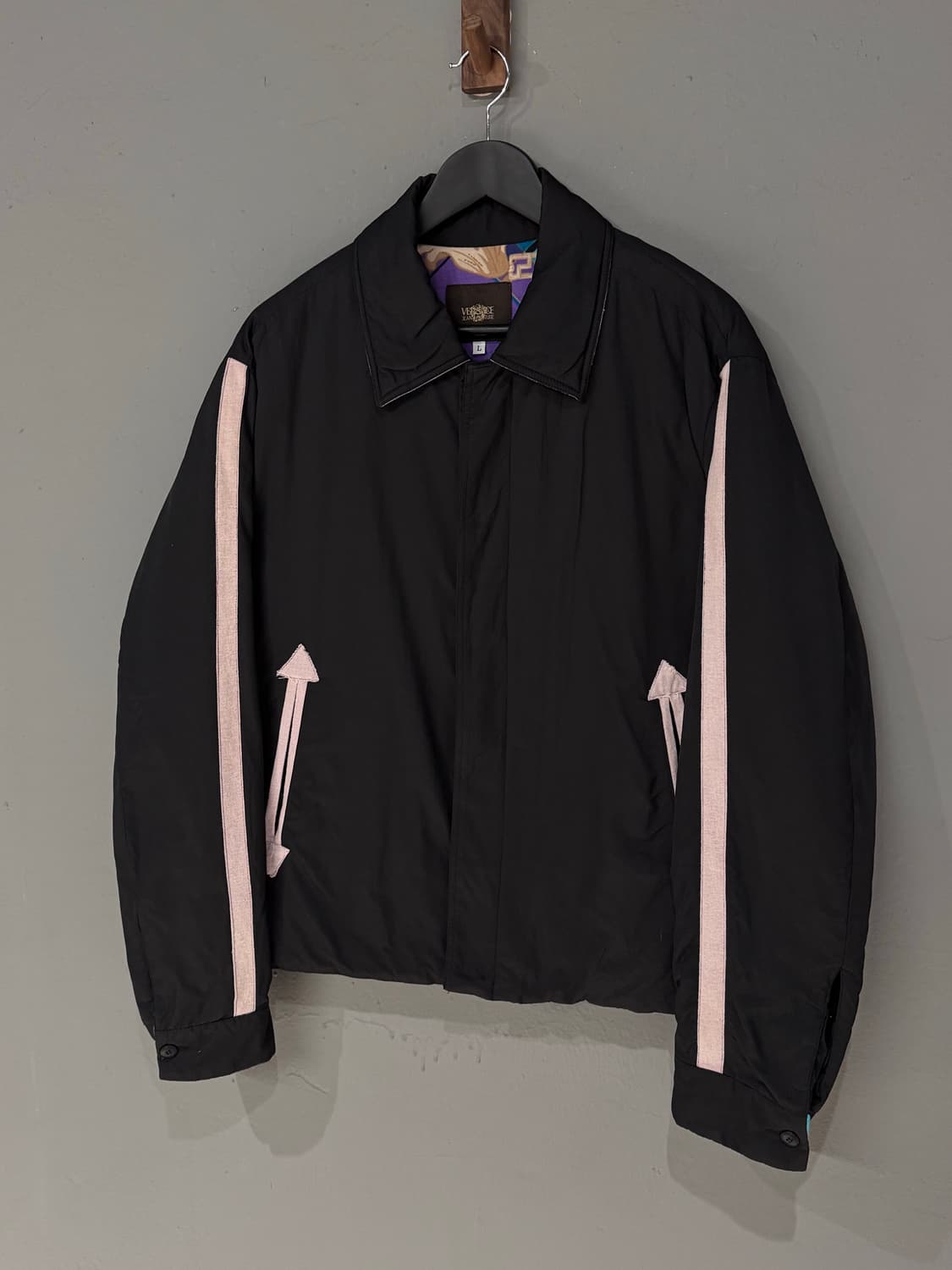 90s 베르사체 진스 꾸띄르 패딩 자켓 상품이미지2