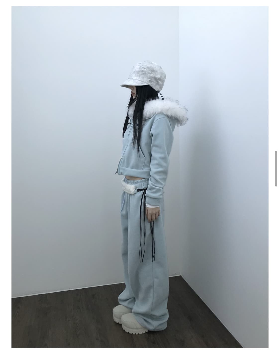 kikiseoul 블링 퍼 셋업 상품이미지4