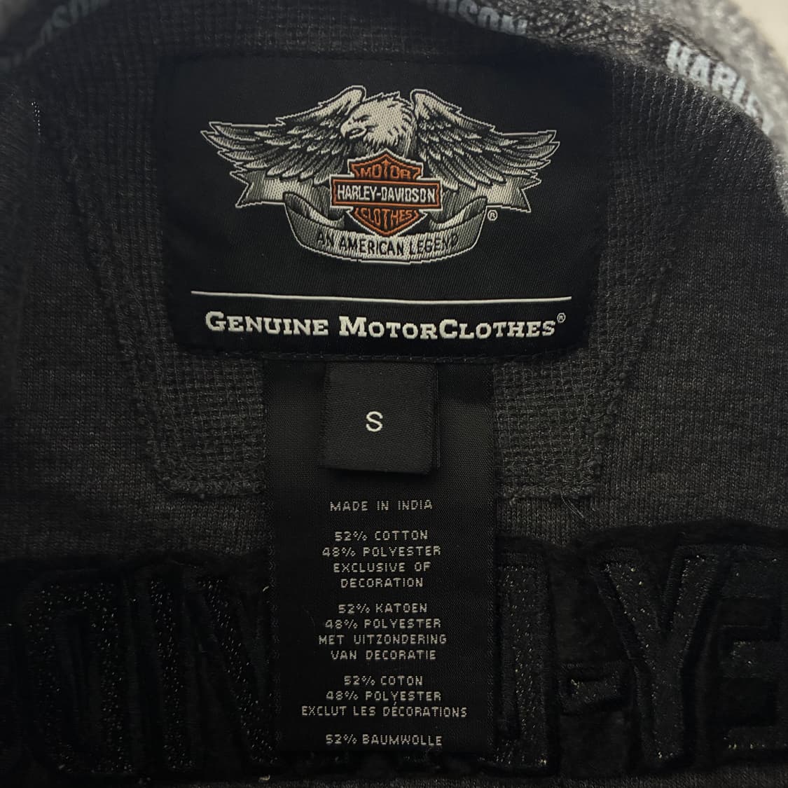 Harley-Davidson  할리 데이비슨 자수 00,s 헨리넥 니트  상품이미지8