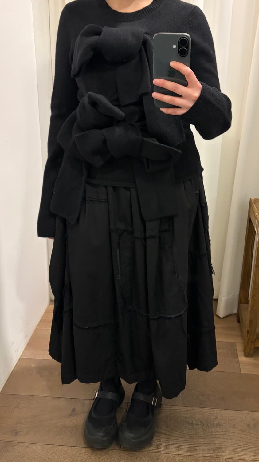 Ribbon Line Motif Knit 상품이미지2