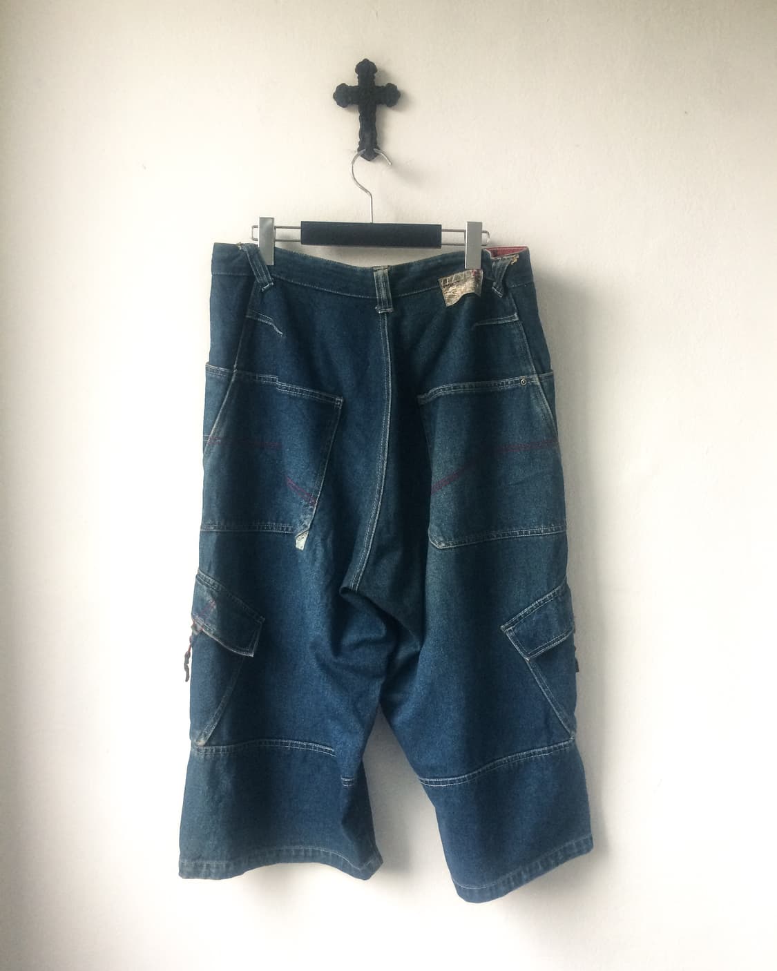 Denim cago half pants 상품이미지3