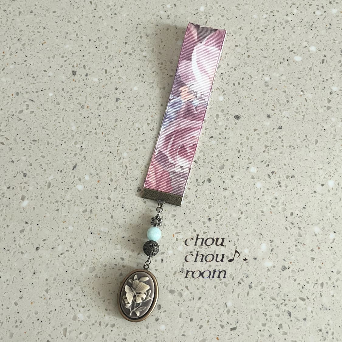 리본 펜던트 책갈피 ⊰mystic garden⊱ bookmark 상품이미지2