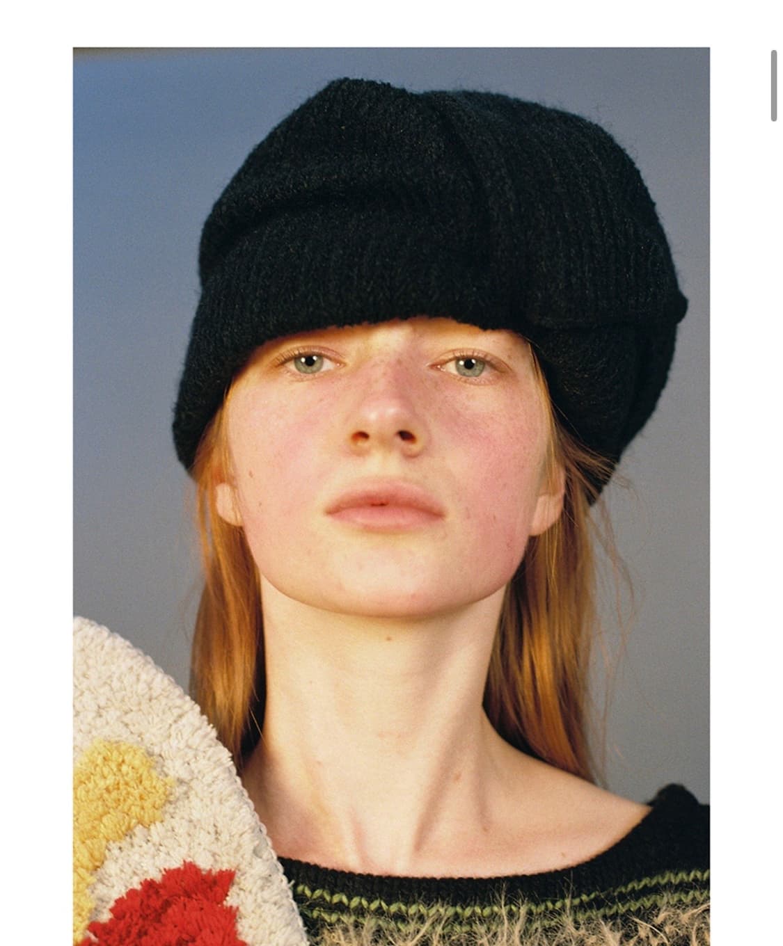 [모델 서지수 착용] TURBAN HAT 리본 블랙 상품이미지2