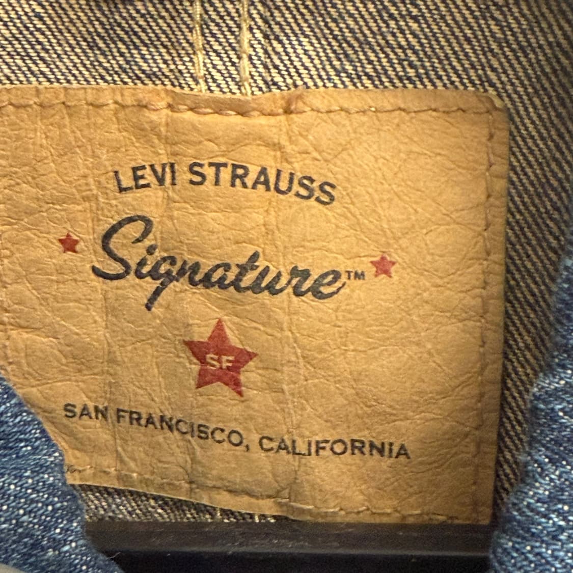 리바이스 빈티지 시그니처 데님 워크 자켓 M 상품이미지2