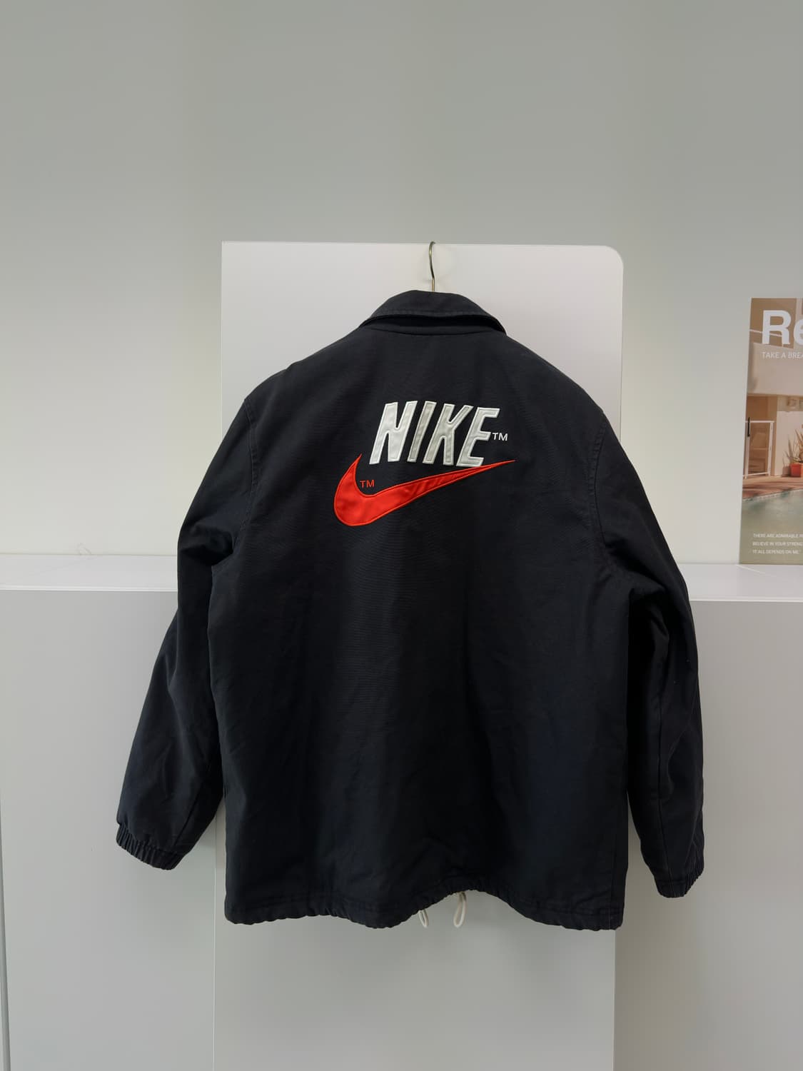 [xxl/105] 나이키 퀄팅 캔버스 코치자켓 상품이미지2