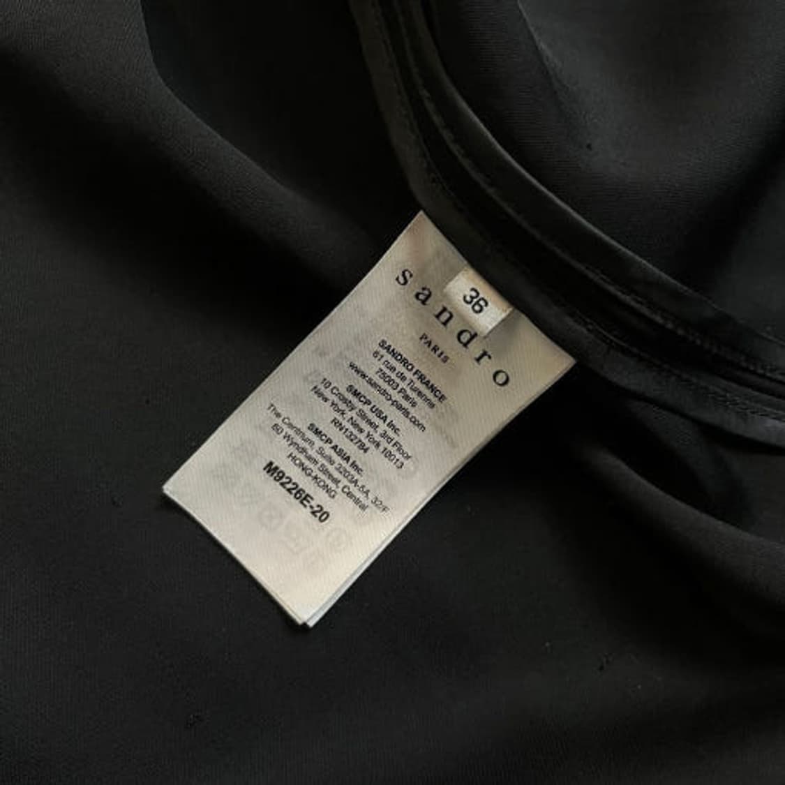 산드로 더블 버튼 레이온 롱 트렌치 코트 PR1834 상품이미지9
