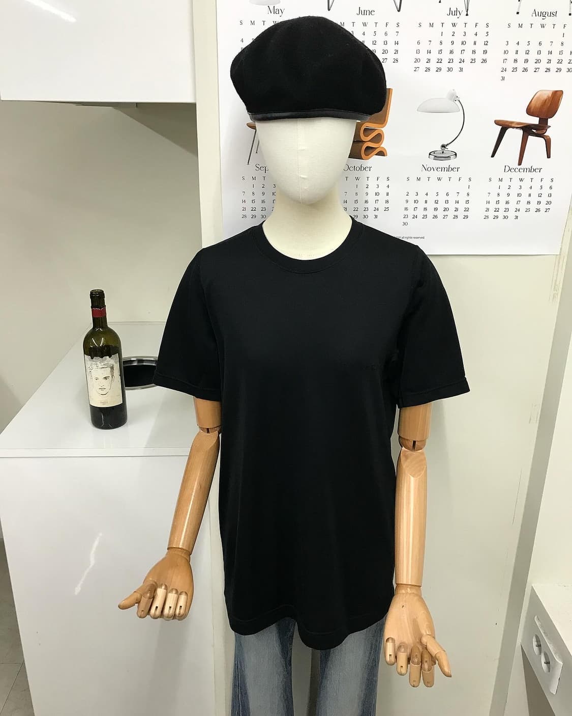 버버리 로고 블랙 반팔티 상품이미지6
