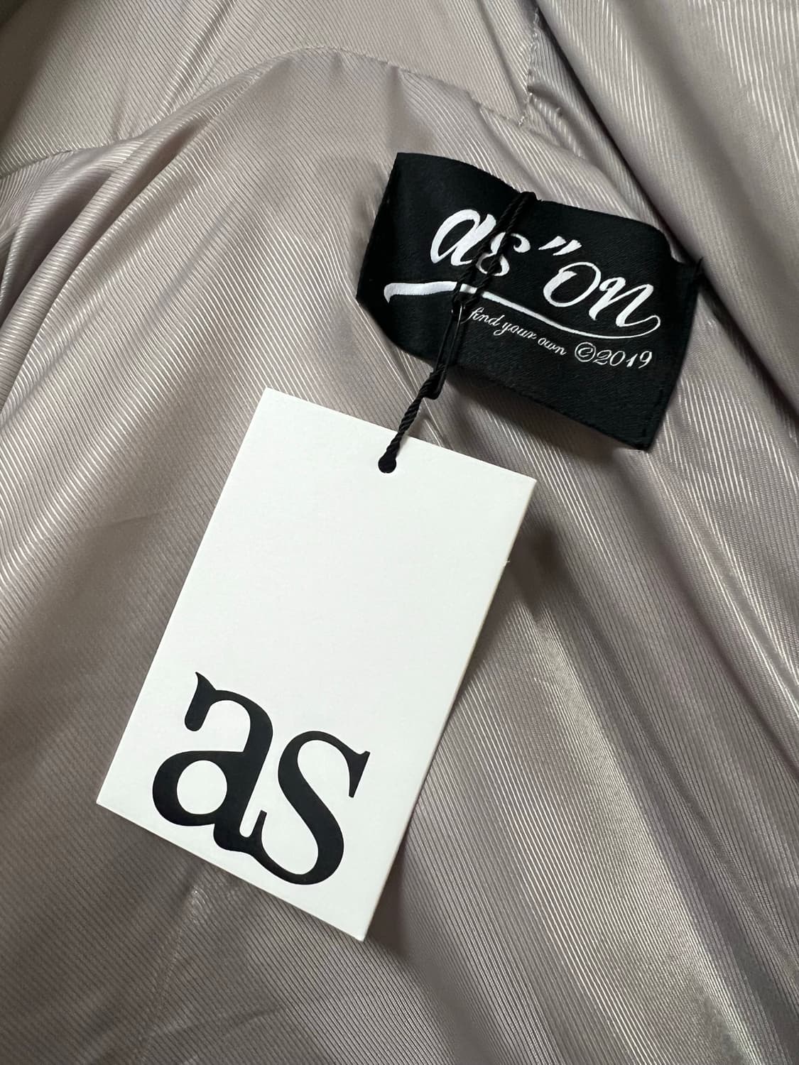 애즈온 후드 모피 자켓 퍼자켓 상품이미지4