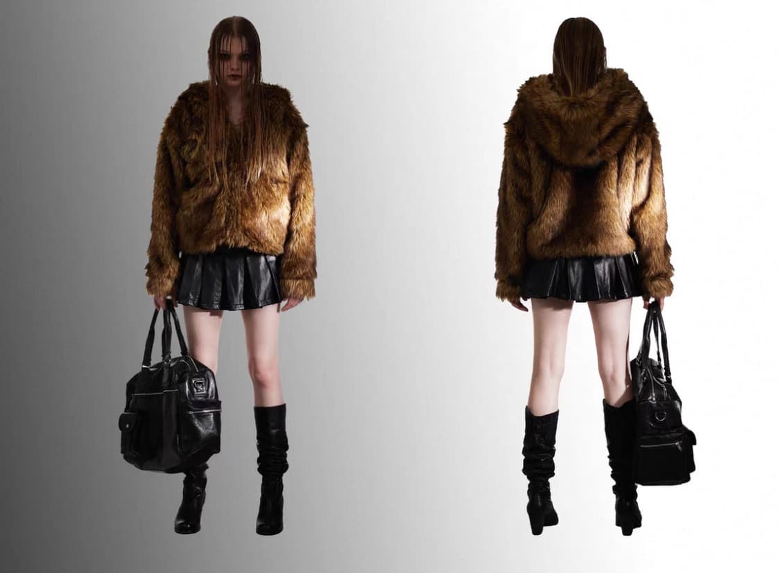 Opium Wolf Star Fur Jacket 상품이미지6