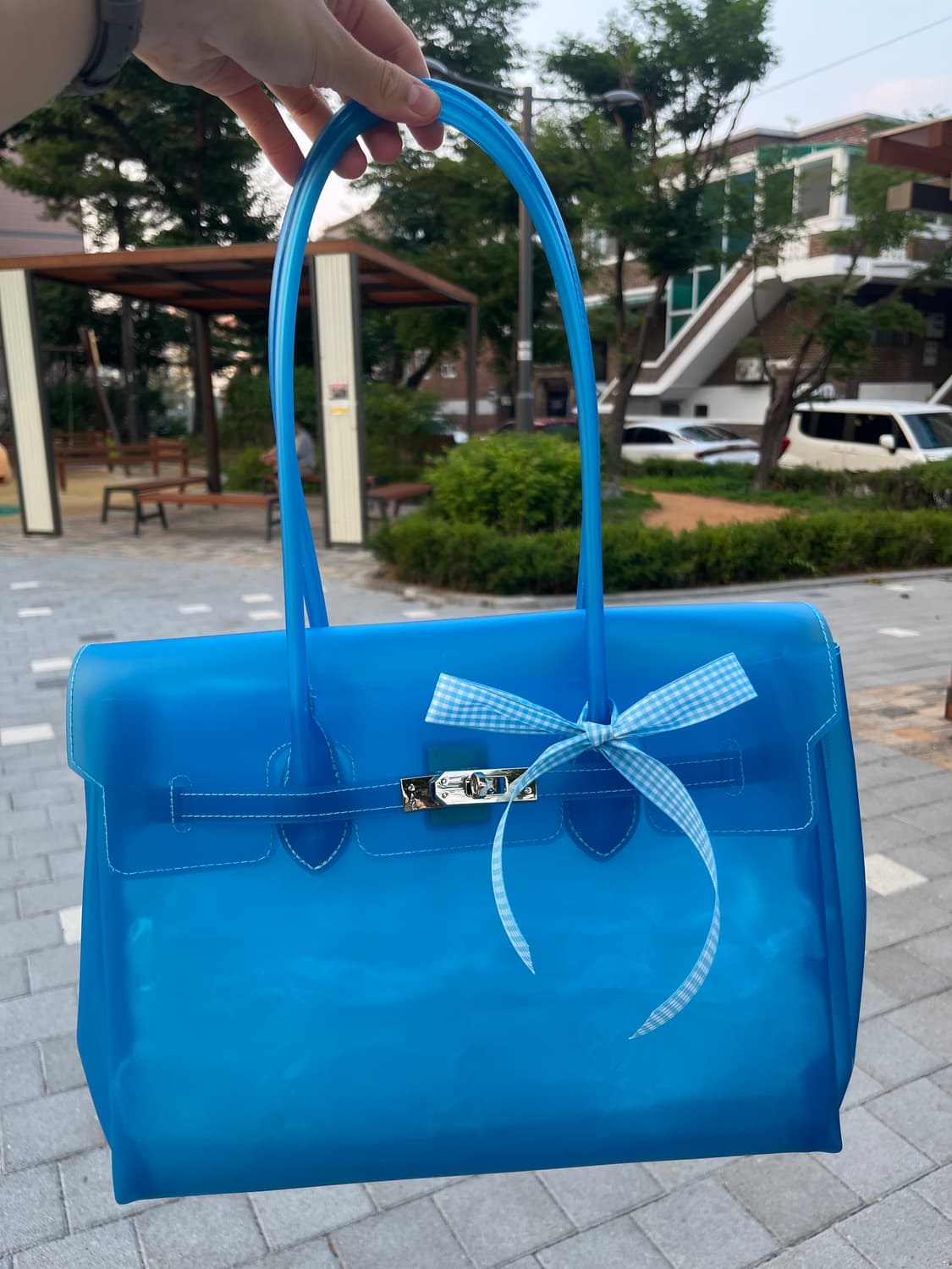 코발트블루 젤리버킨 💙 상품이미지6