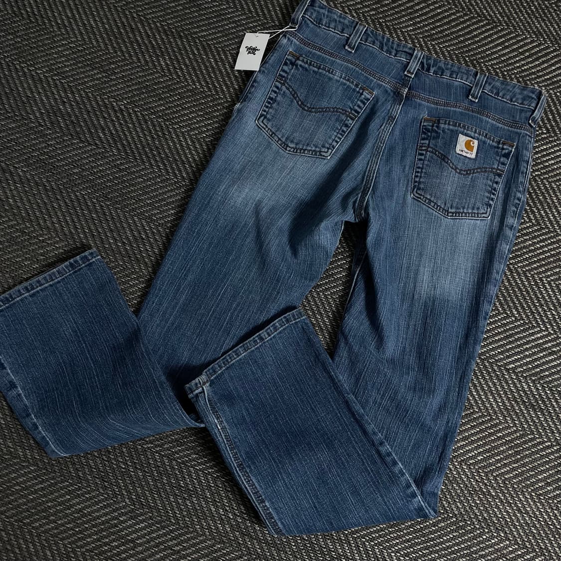 칼하트 오리지날 패치 로고 데님 팬츠 y 3498 상품이미지1