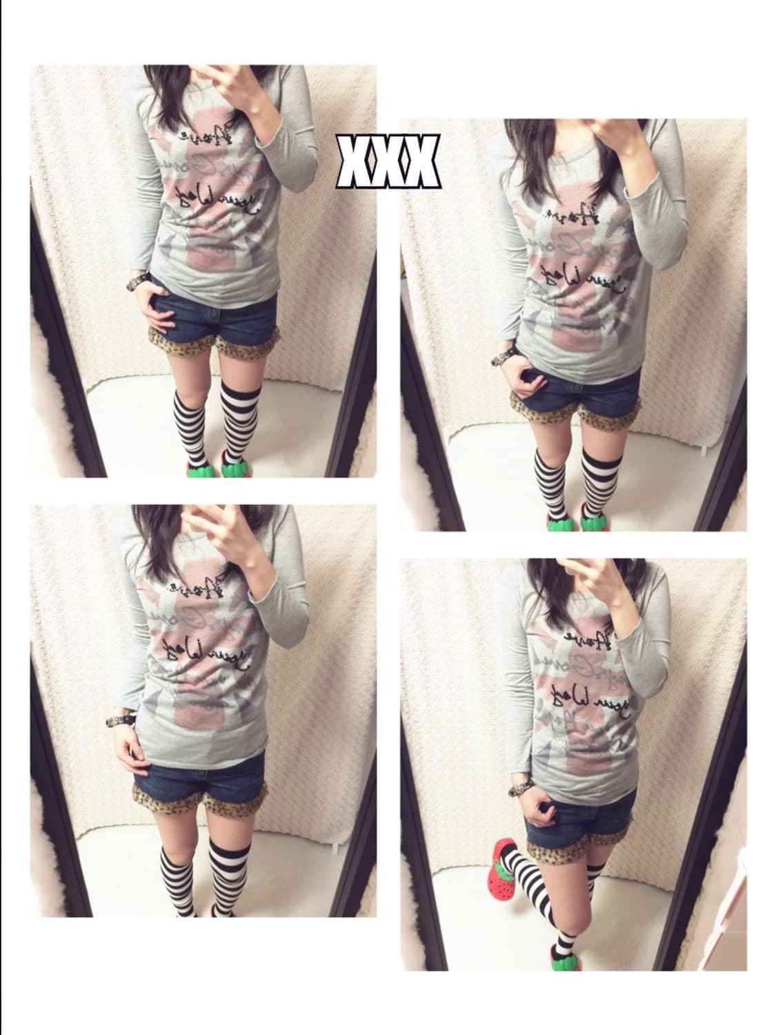 빈티지 펑크갸루 y2k 슬리브 상품이미지1