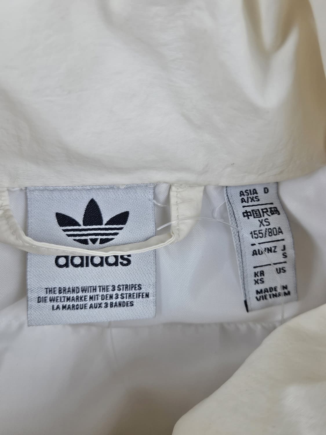 아디다스 아디컬러 빅로고 숏 패딩 자켓 ( XS ) / 10303 상품이미지8