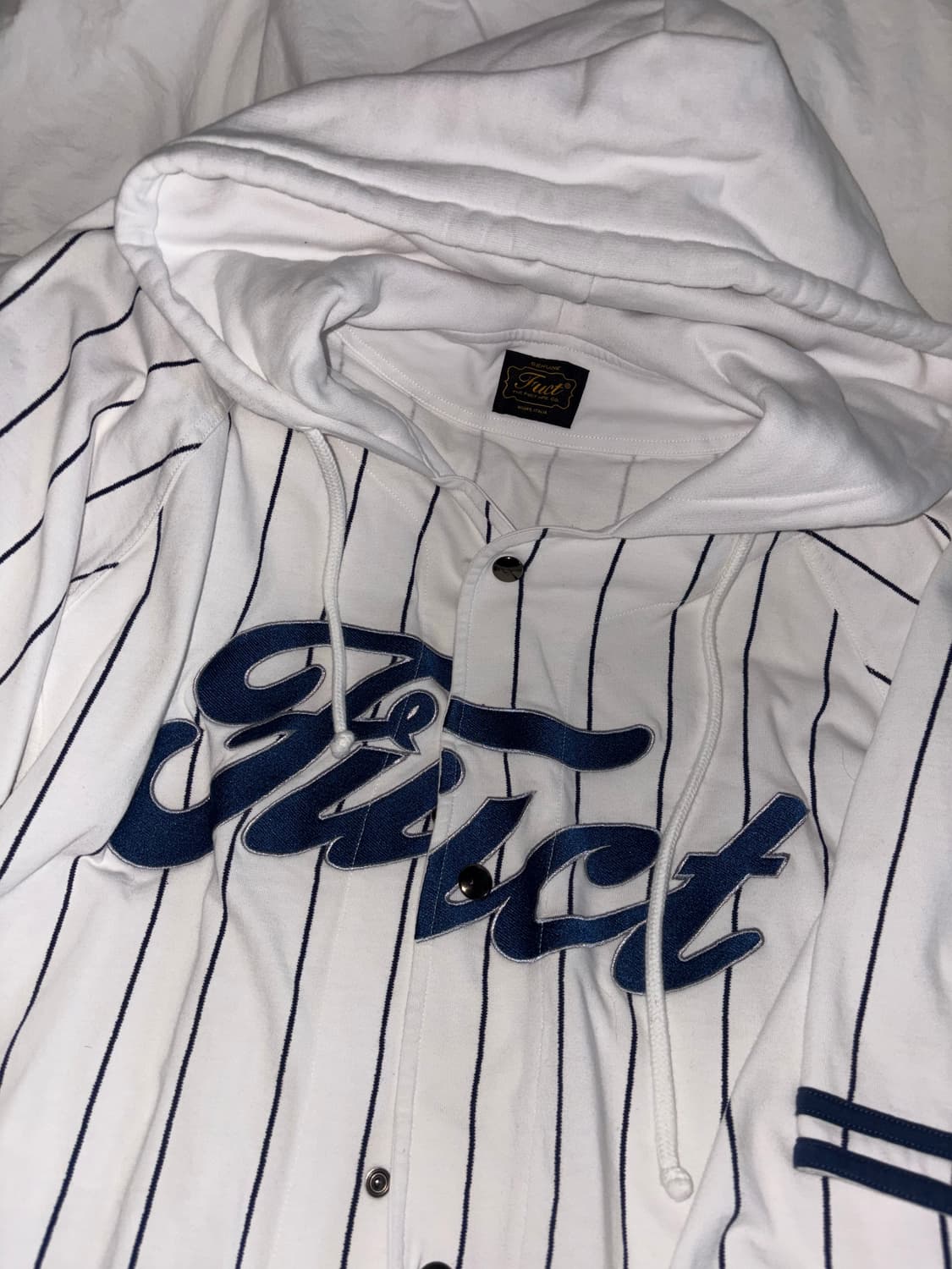 Fuct 베이스볼 저지 후디 상품이미지1