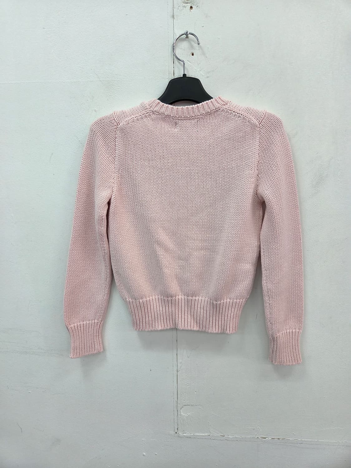 140 8-10Y [새상품]폴로 랄프로렌 키즈 핑크 성조기 니트 상품이미지5