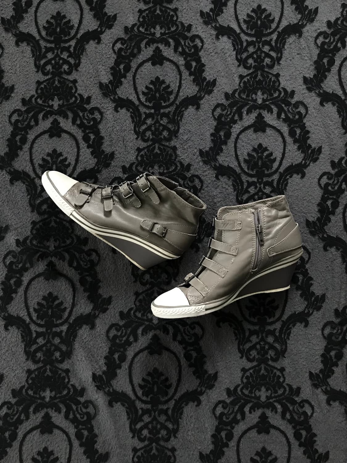 ash y2k belted leather hightop sneakers  상품이미지2