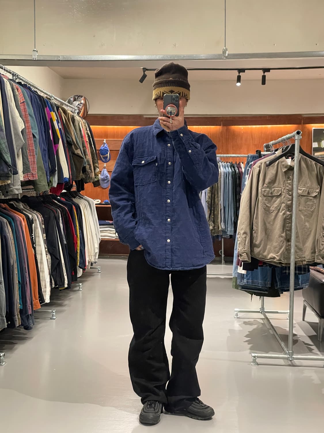 리바이스 누빔 셔츠 자켓   상품이미지1