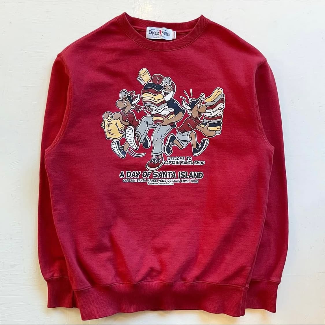 캡틴산타 프린팅 맨투맨 상품이미지1