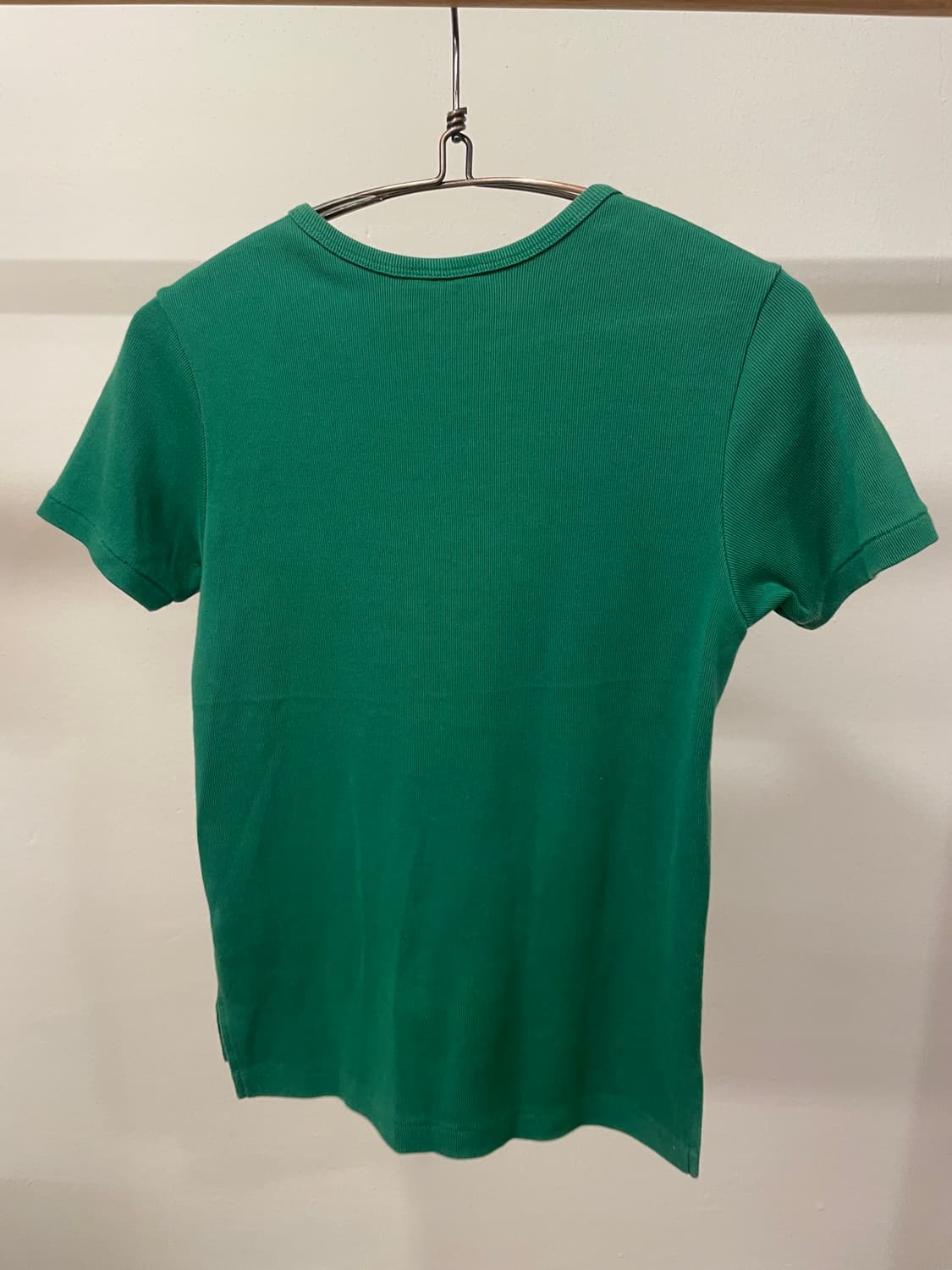 AURALEE GREEN TEE 상품이미지3